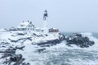 Portland Head Snowstorm #DT-0099