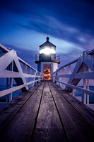 Dusk at Marshall Point Light #DT-0098