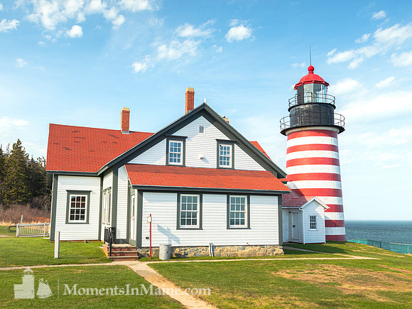 West Quoddy Head Lighthouse #DT-0101