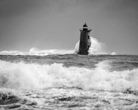 Ocean's Fury at Whaleback Lighthouse #DT-0099