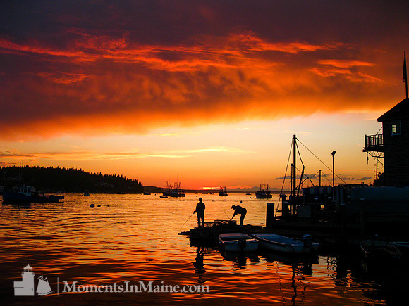 Sunset Fishermen #DT-0002