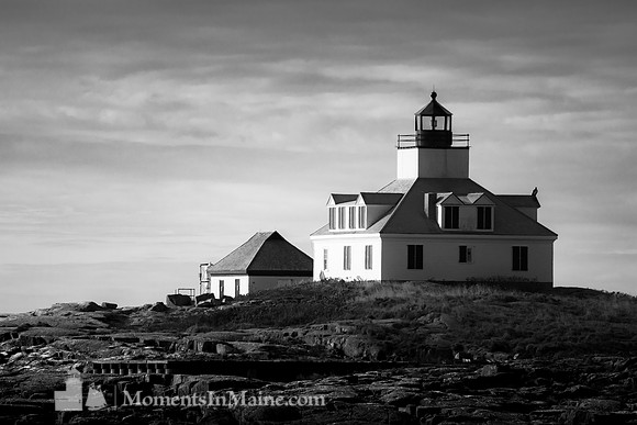 Egg Rock Light B&W #DT-0206