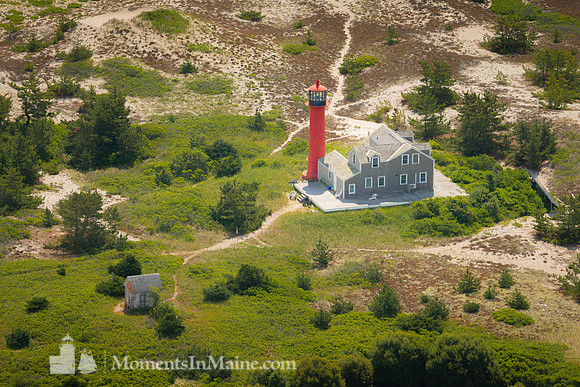 Over Monomoy Point Lighthouse #CC-004