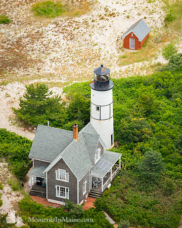 Sandy Neck Lighthouse Aerial #CC-041