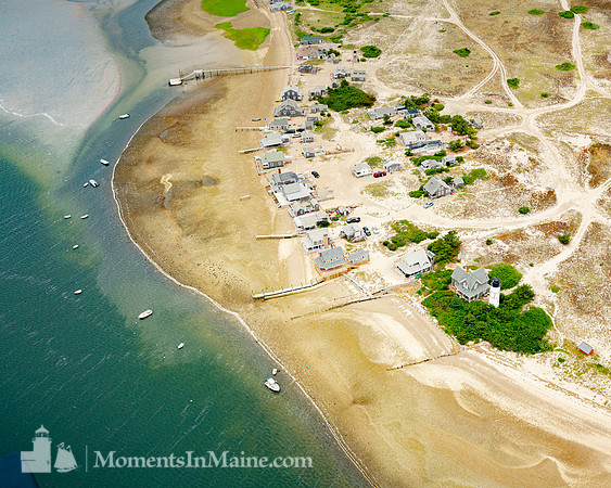 Looking Down on Sandy Neck #CC-048