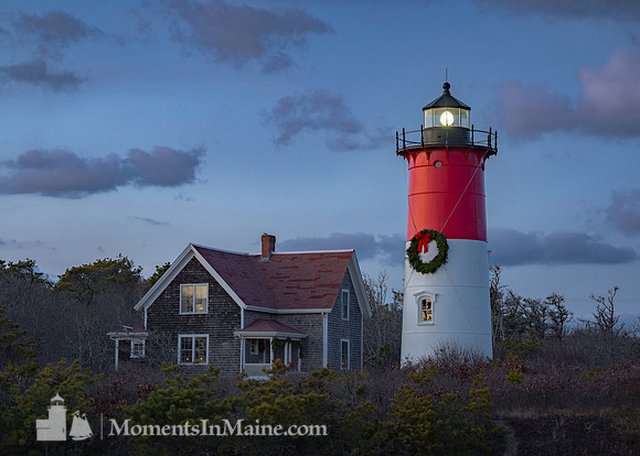 Christmas at Nauset Lighthouse #CC-067
