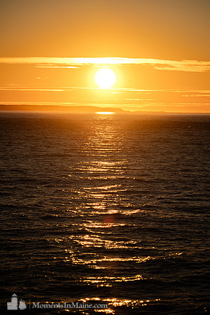 Frenchman Bay Sunset #DT-0123