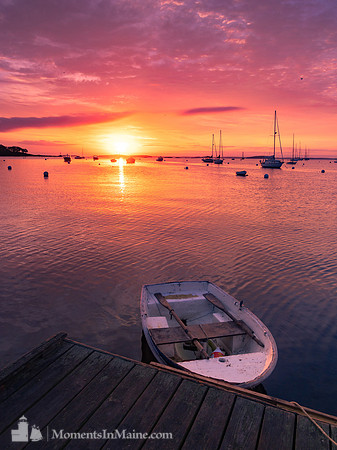 Camden Harbor Sunrise #DT-0149