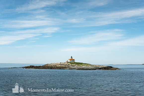Wispy Clouds over Egg Rock Light #DT-0158
