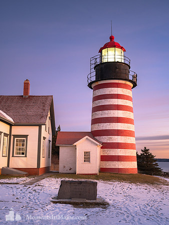 First Light at West Quoddy head #DT-0174
