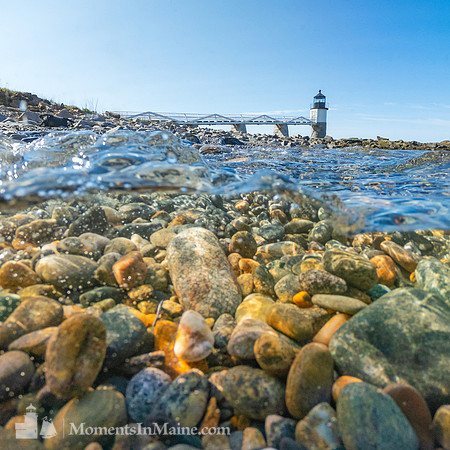 Over-Under at Marshall Point Light #DT-0178