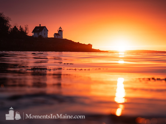 Curtis Island Sunrise Sea #DT-0169