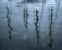 Snowstorm Schooner Reflections #DT-0129