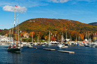Autumn in Camden Harbor #DRW-026